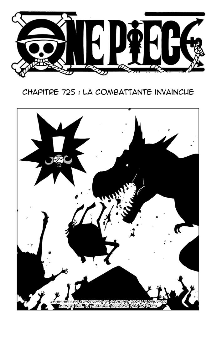 Lecture en ligne One Piece 725 page 2
