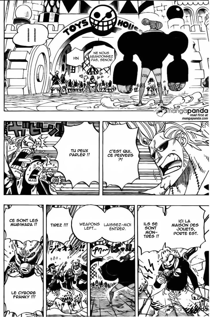 Lecture en ligne One Piece 732 page 9