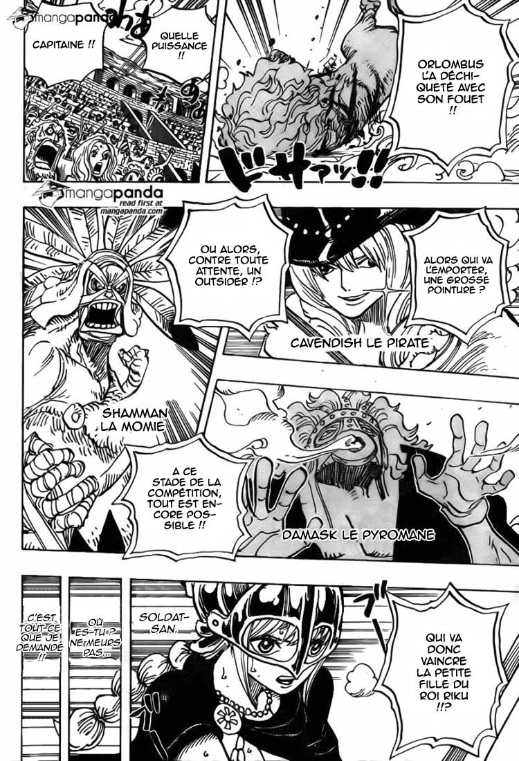 Lecture en ligne One Piece 733 page 6