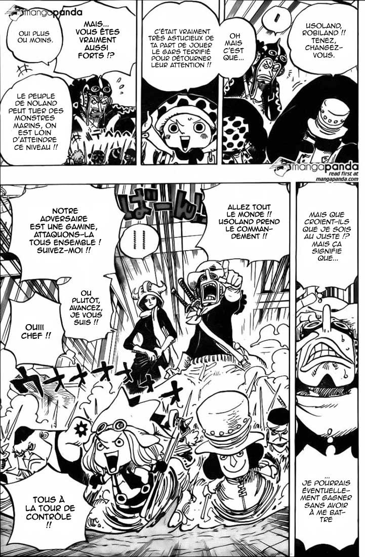 Lecture en ligne One Piece 733 page 11