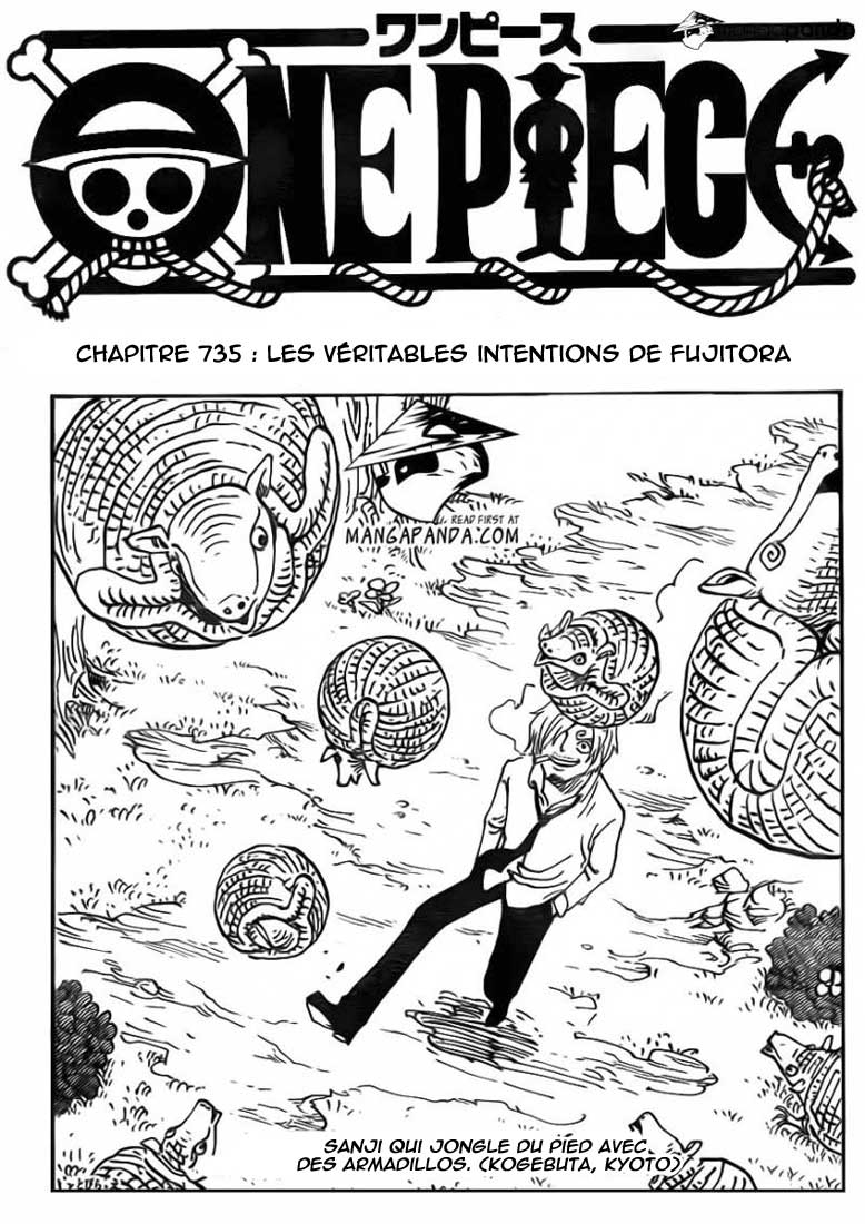 Lecture en ligne One Piece 735 page 2