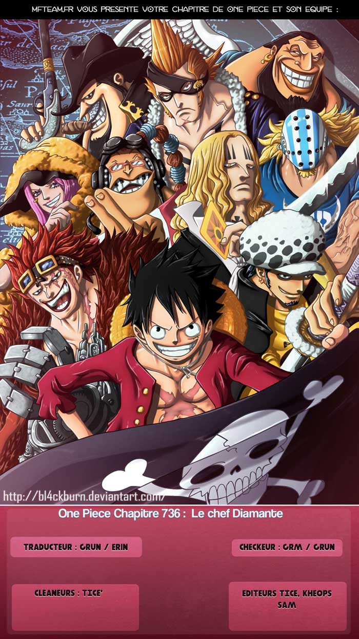 Lecture en ligne One Piece 736 page 1