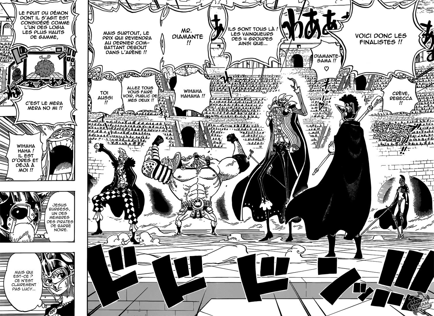 Lecture en ligne One Piece 736 page 3