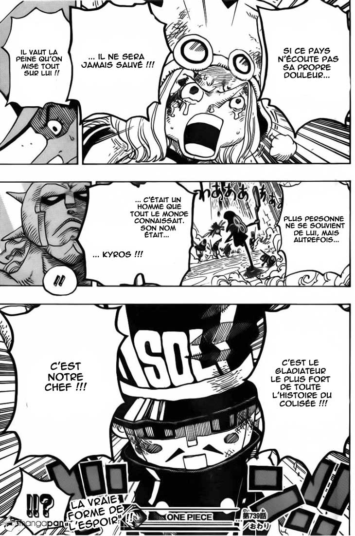Lecture en ligne One Piece 739 page 20