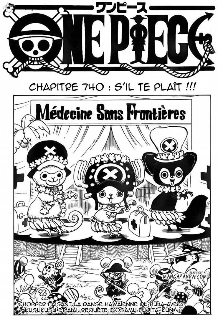 Lecture en ligne One Piece 740 page 2