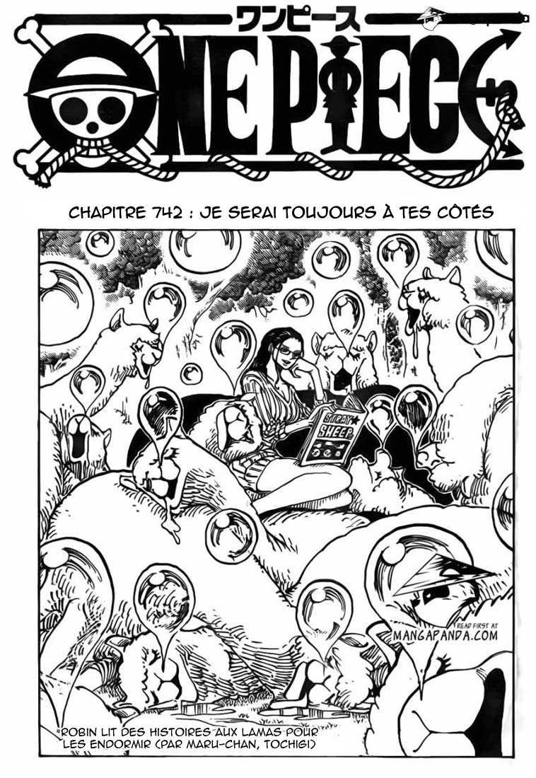 Lecture en ligne One Piece 742 page 2