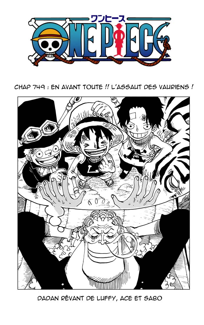 Lecture en ligne One Piece 749 page 2