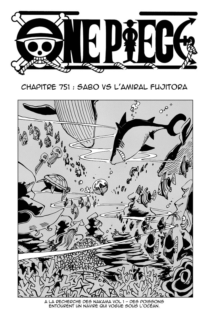 Lecture en ligne One Piece 751 page 2