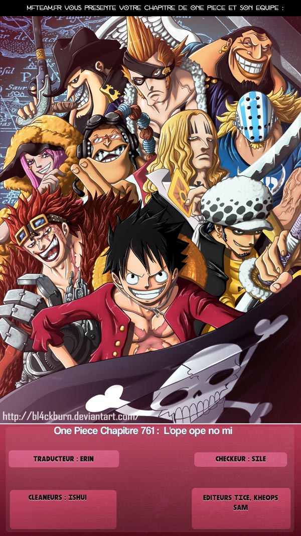 Lecture en ligne One Piece 761 page 1
