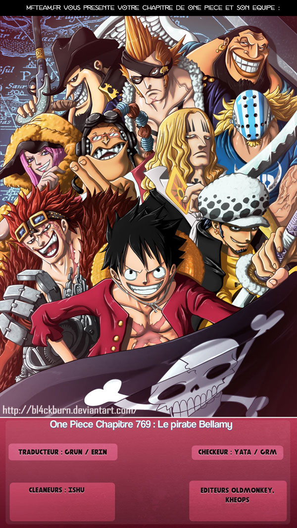 Lecture en ligne One Piece 769 page 1
