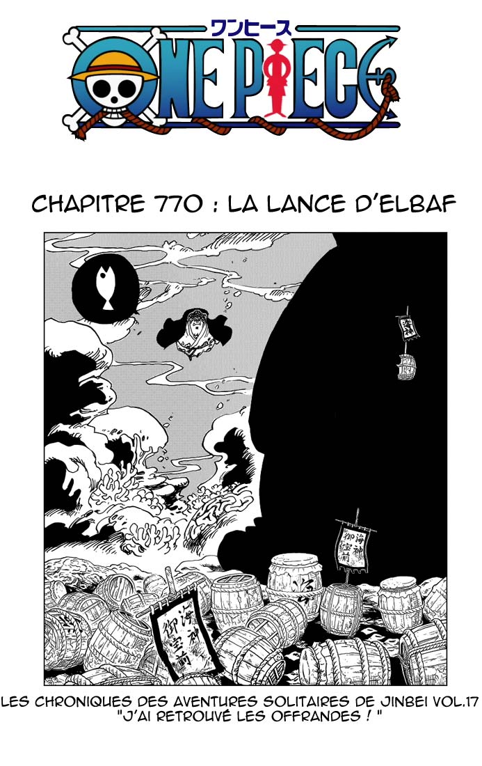Lecture en ligne One Piece 770 page 2