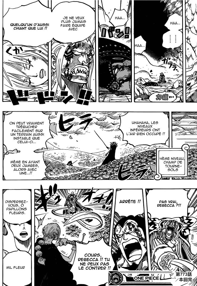Lecture en ligne One Piece 773 page 17