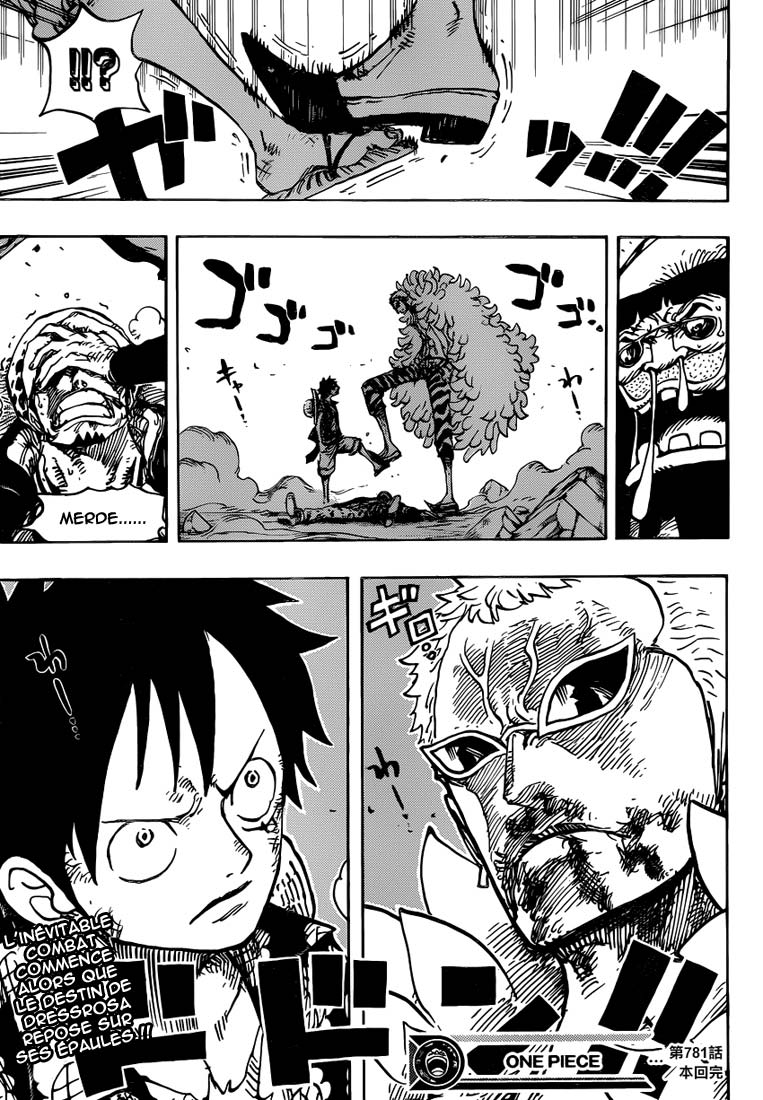 Lecture en ligne One Piece 781 page 19