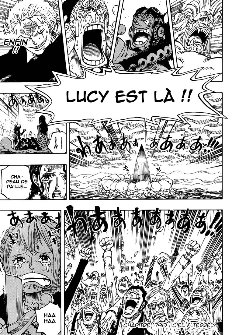 Lecture en ligne One Piece 790 page 3