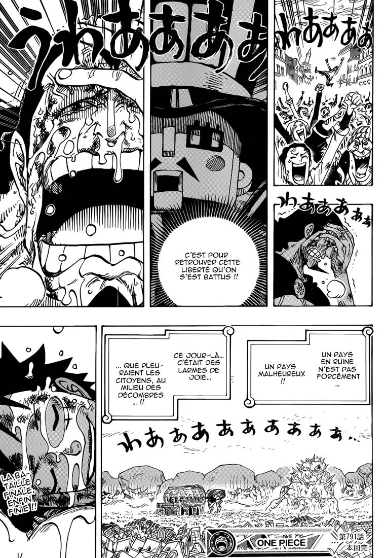 Lecture en ligne One Piece 791 page 16