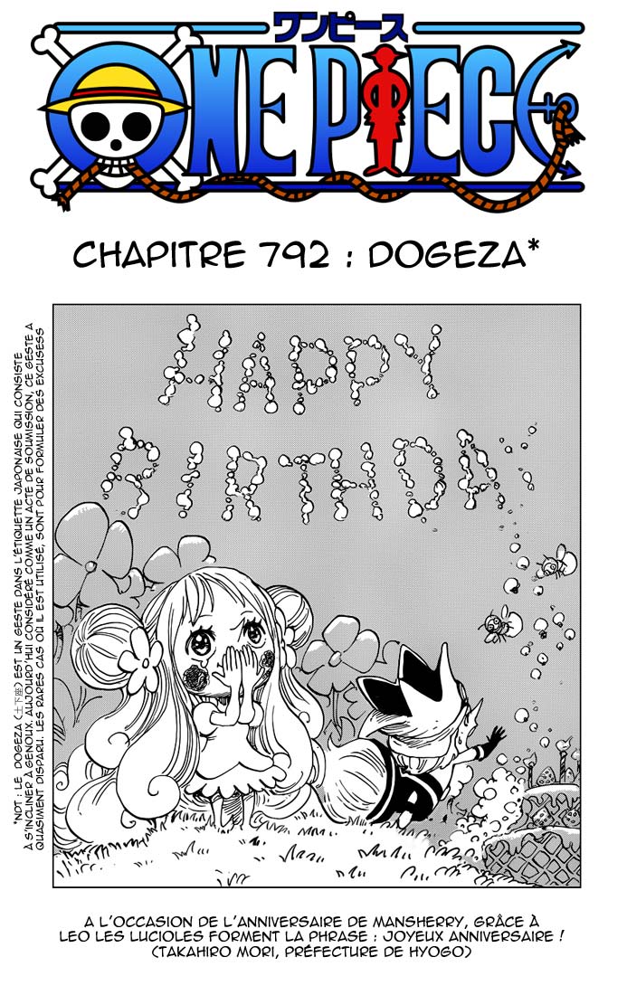 Lecture en ligne One Piece 792 page 2