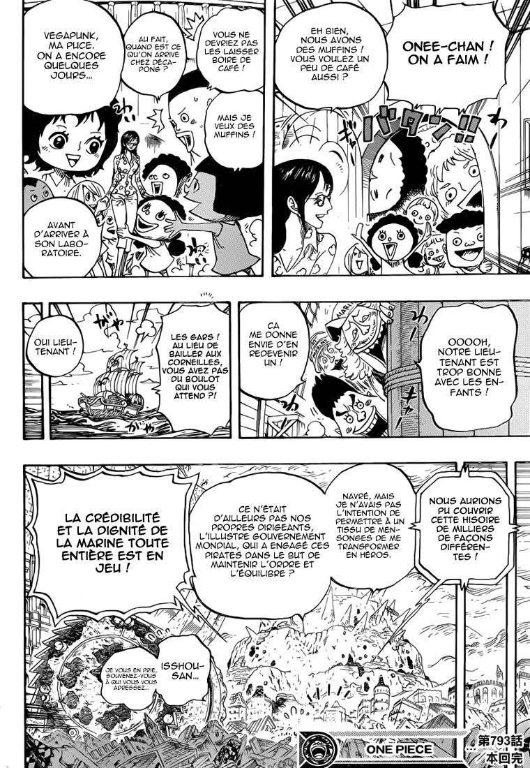 Lecture en ligne One Piece 793 page 14