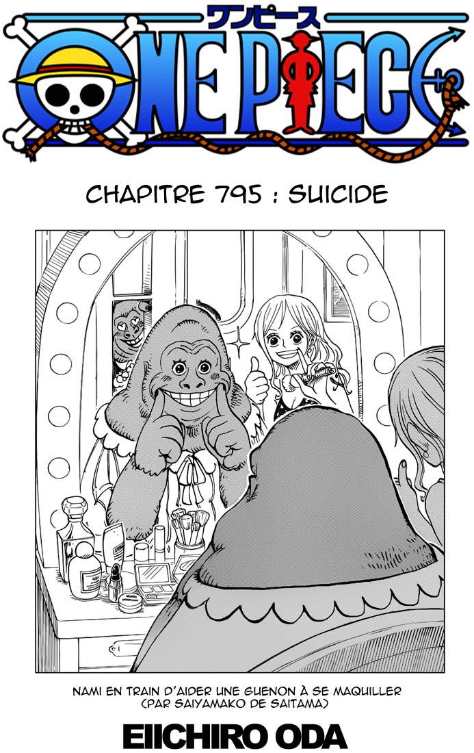 Lecture en ligne One Piece 795 page 2