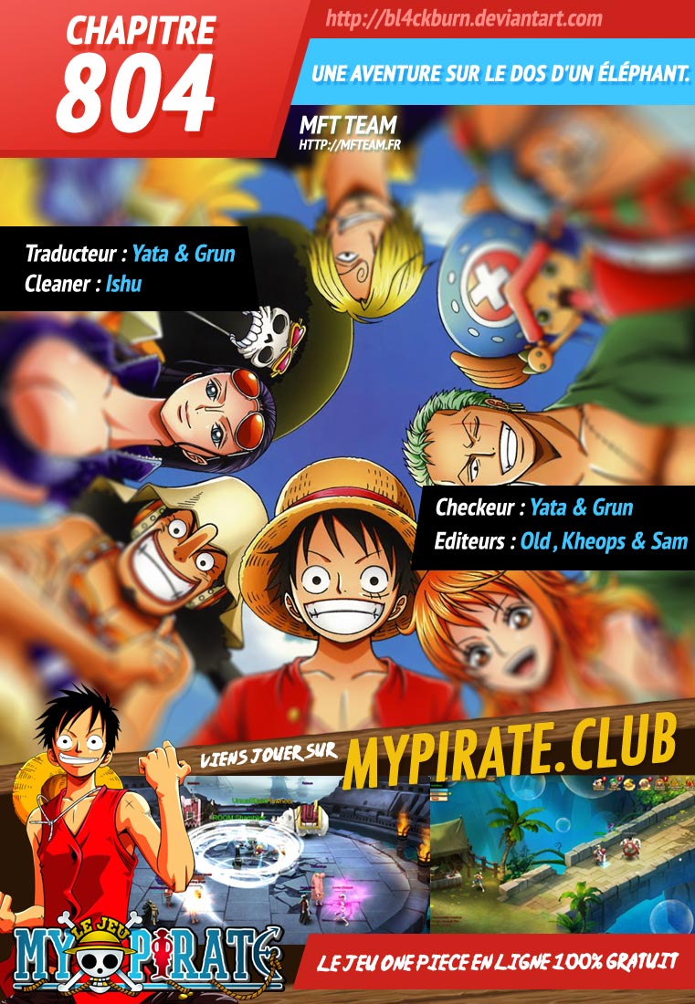 Lecture en ligne One Piece 804 page 1