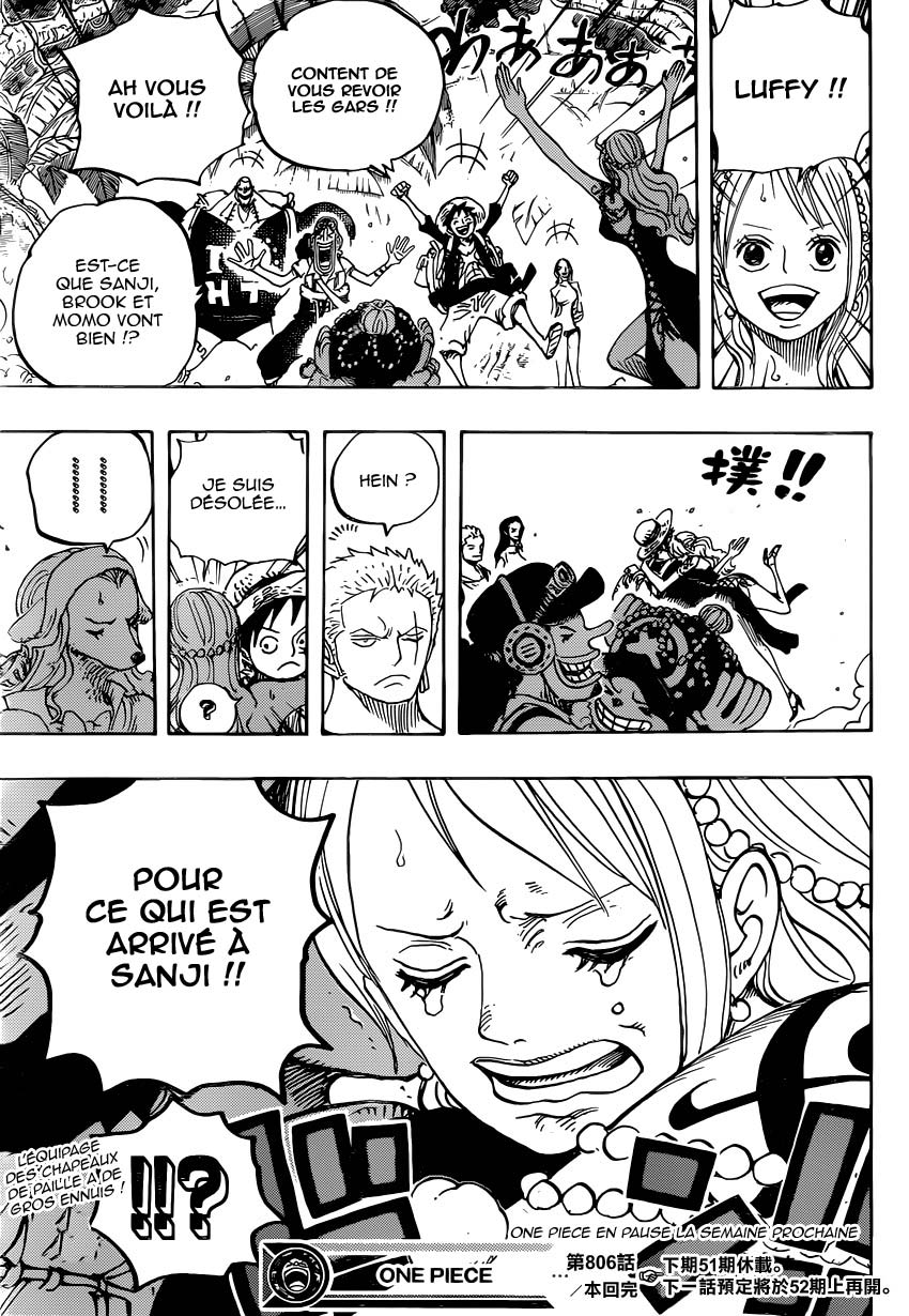 Lecture en ligne One Piece 806 page 17