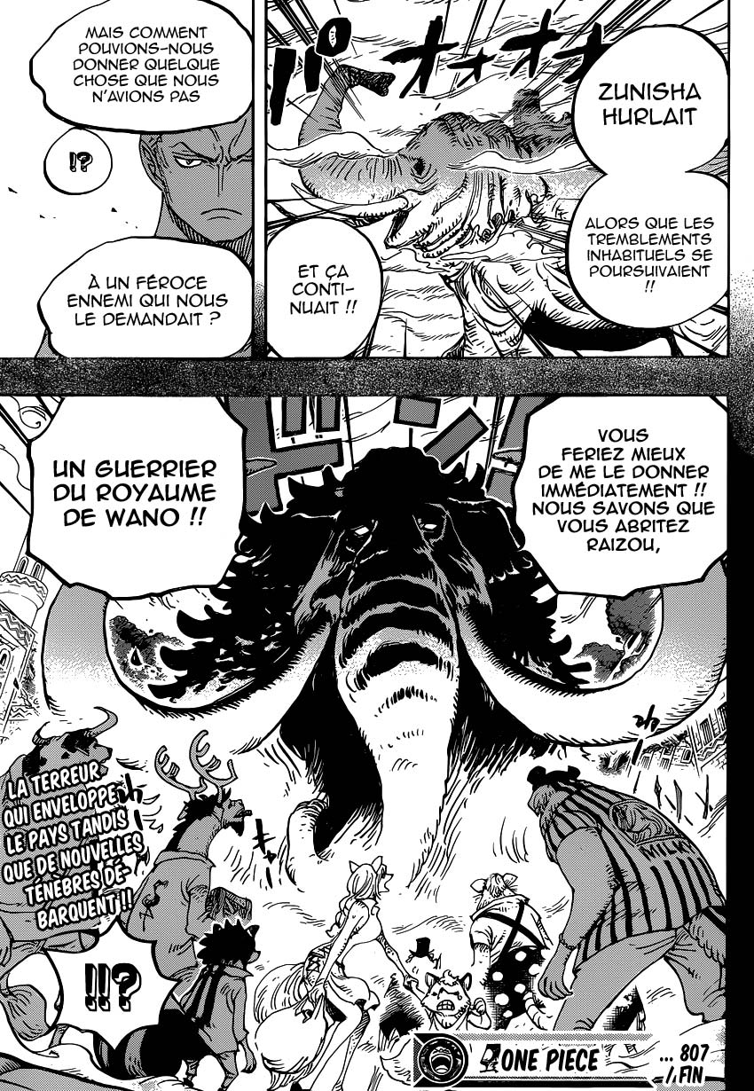 Lecture en ligne One Piece 807 page 17
