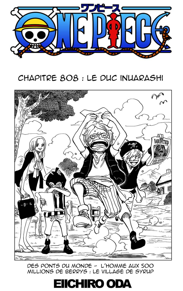 Lecture en ligne One Piece 808 page 2