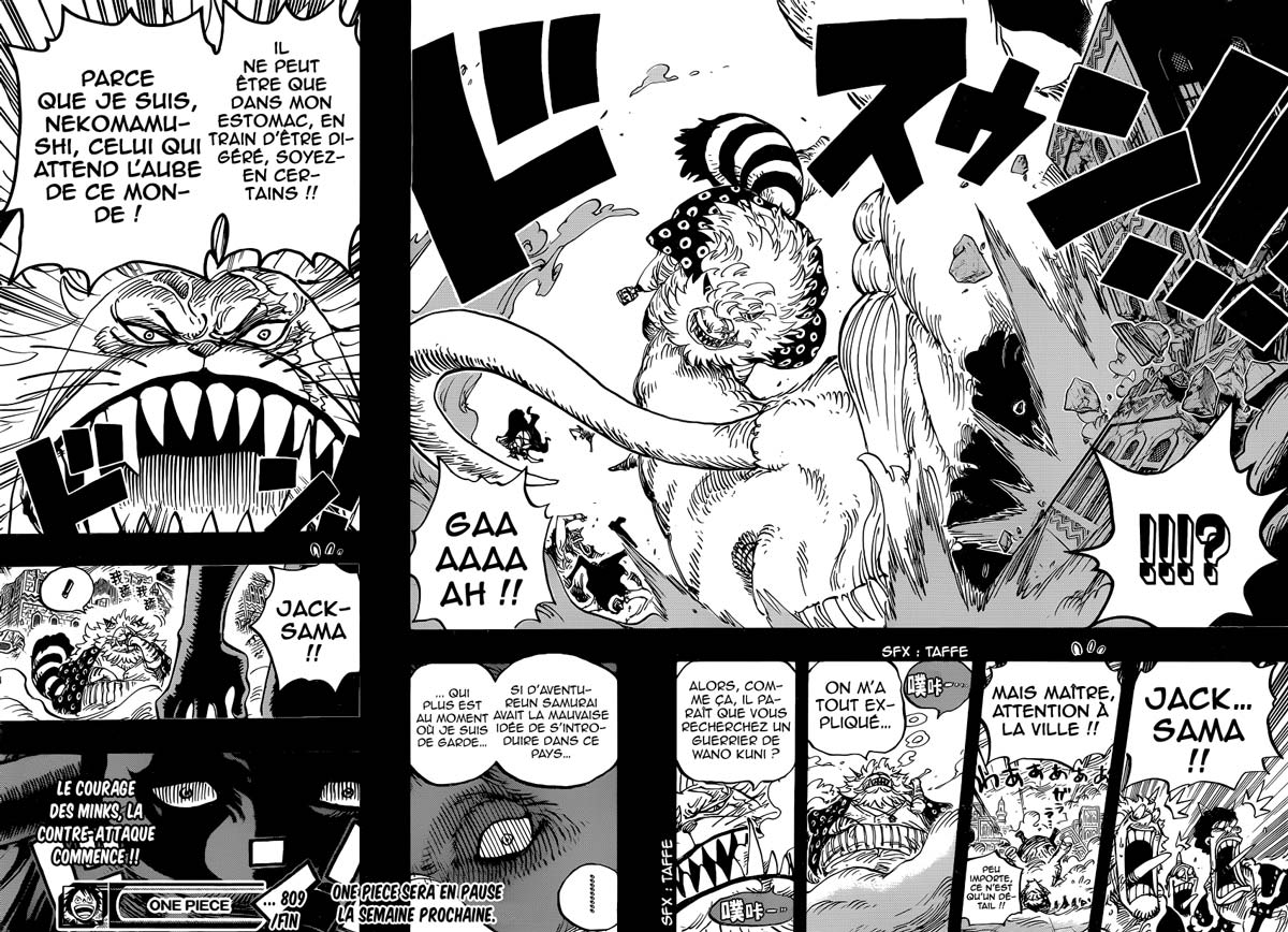 Lecture en ligne One Piece 809 page 18