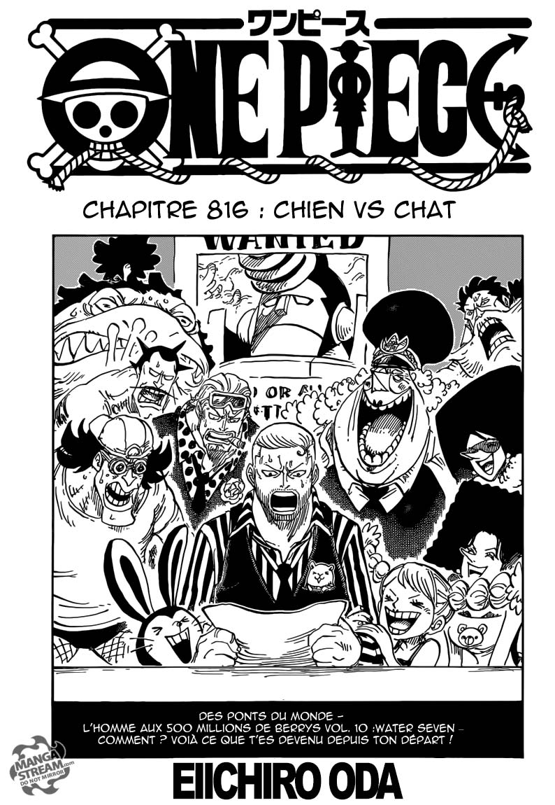 Lecture en ligne One Piece 816 page 2