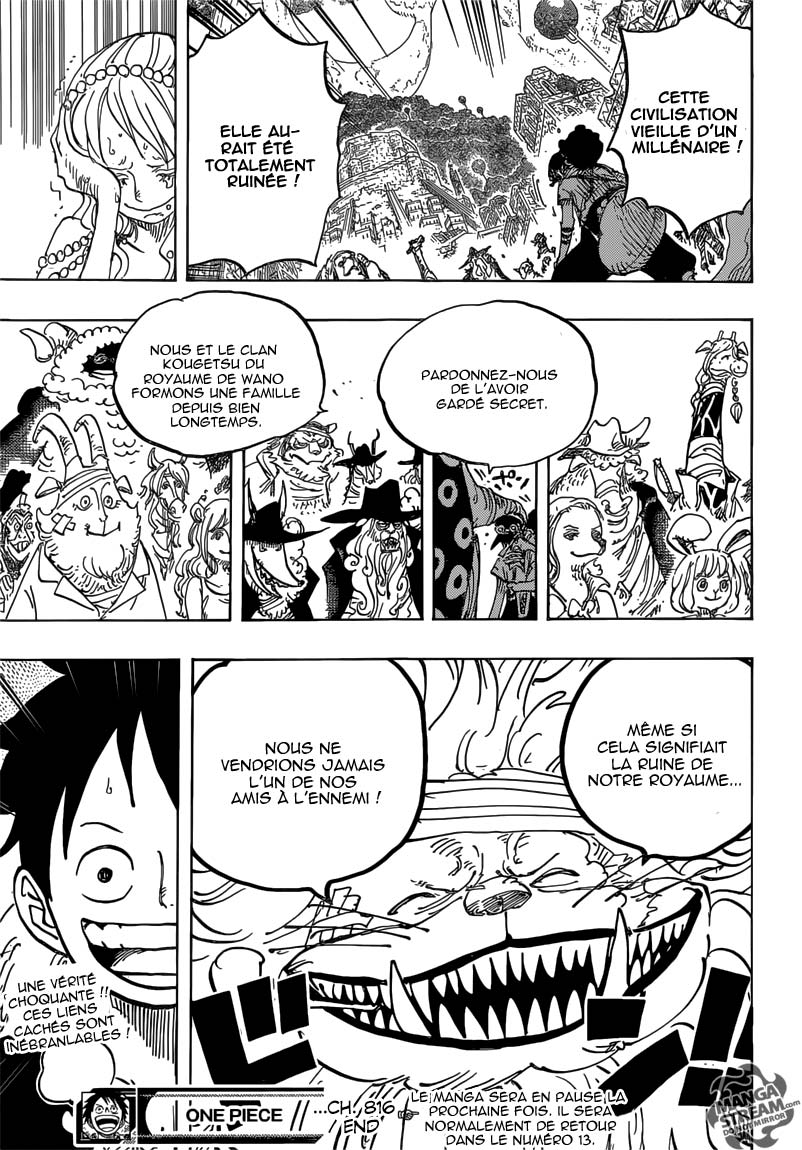 Lecture en ligne One Piece 816 page 17