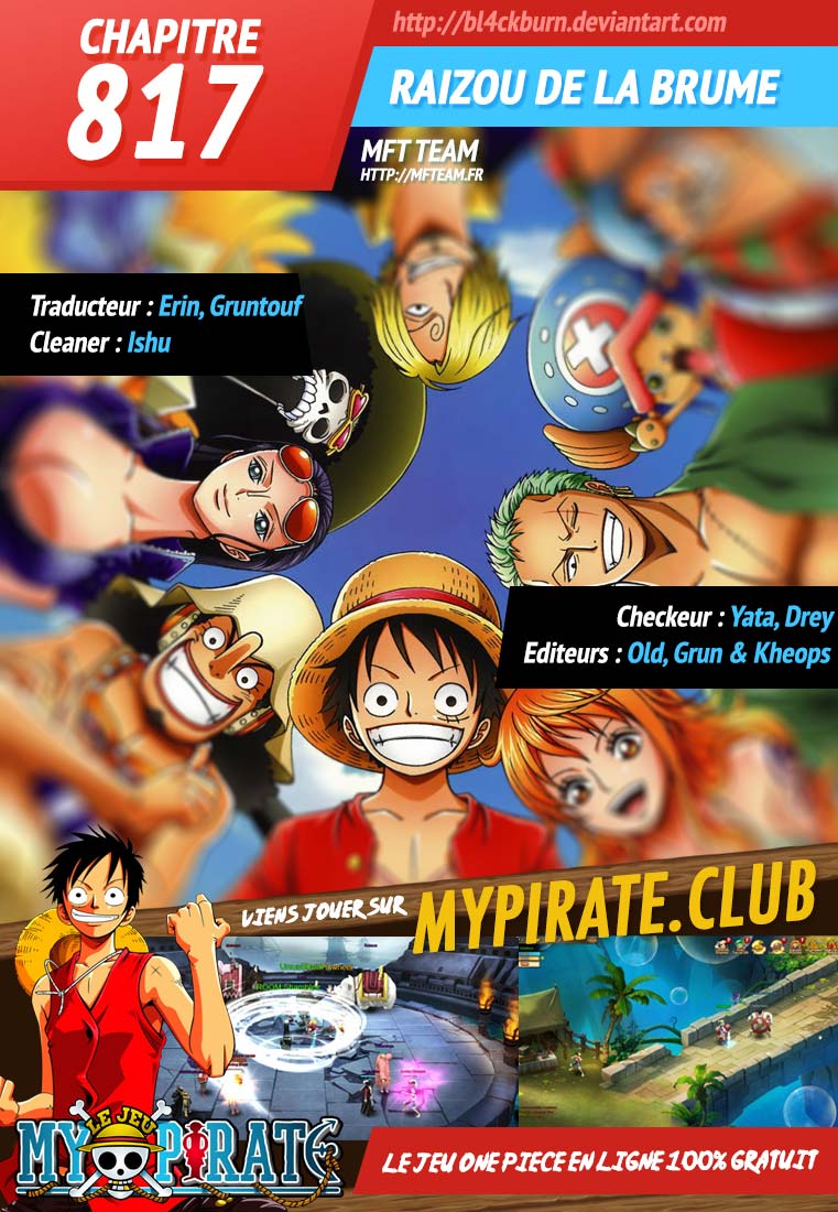 Lecture en ligne One Piece 817 page 1