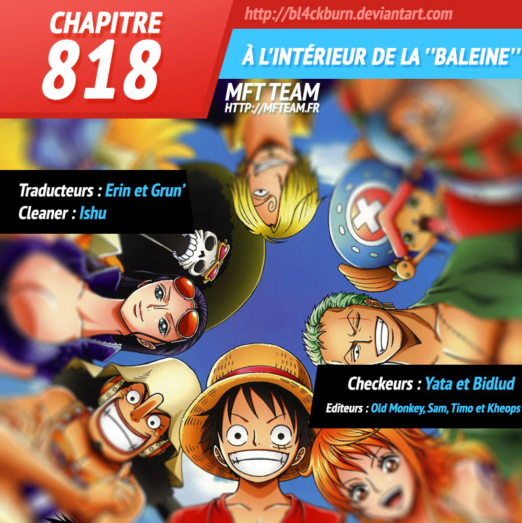 Lecture en ligne One Piece 818 page 1
