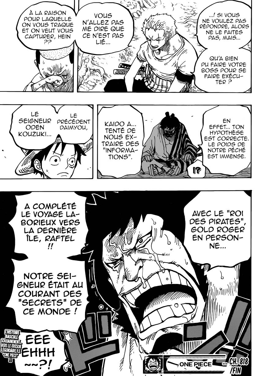 Lecture en ligne One Piece 818 page 16