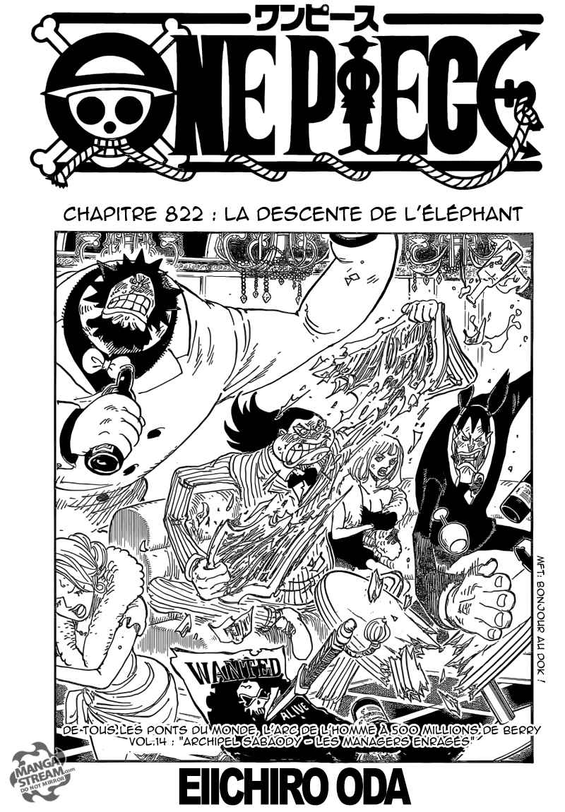 Scan One Piece 822 Page 2 Scan One Piece 822 Page 2