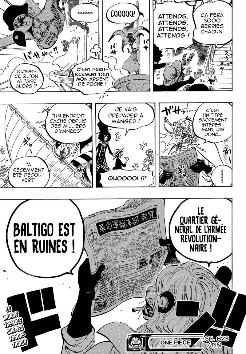 Lecture en ligne One Piece 823 page 17