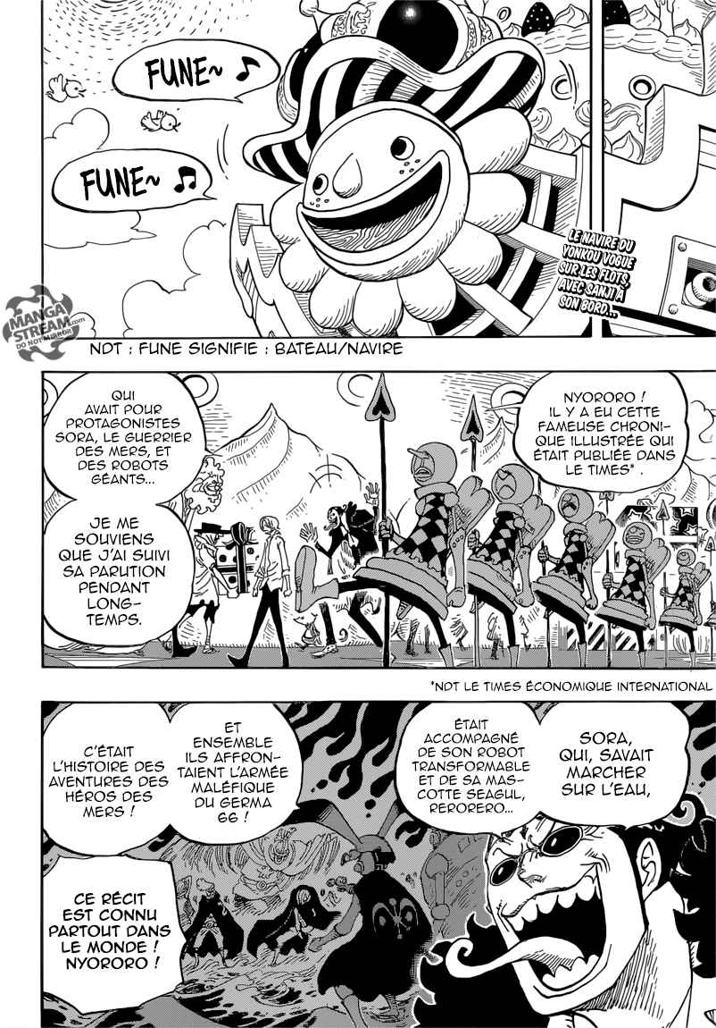 Lecture en ligne One Piece 825 page 3