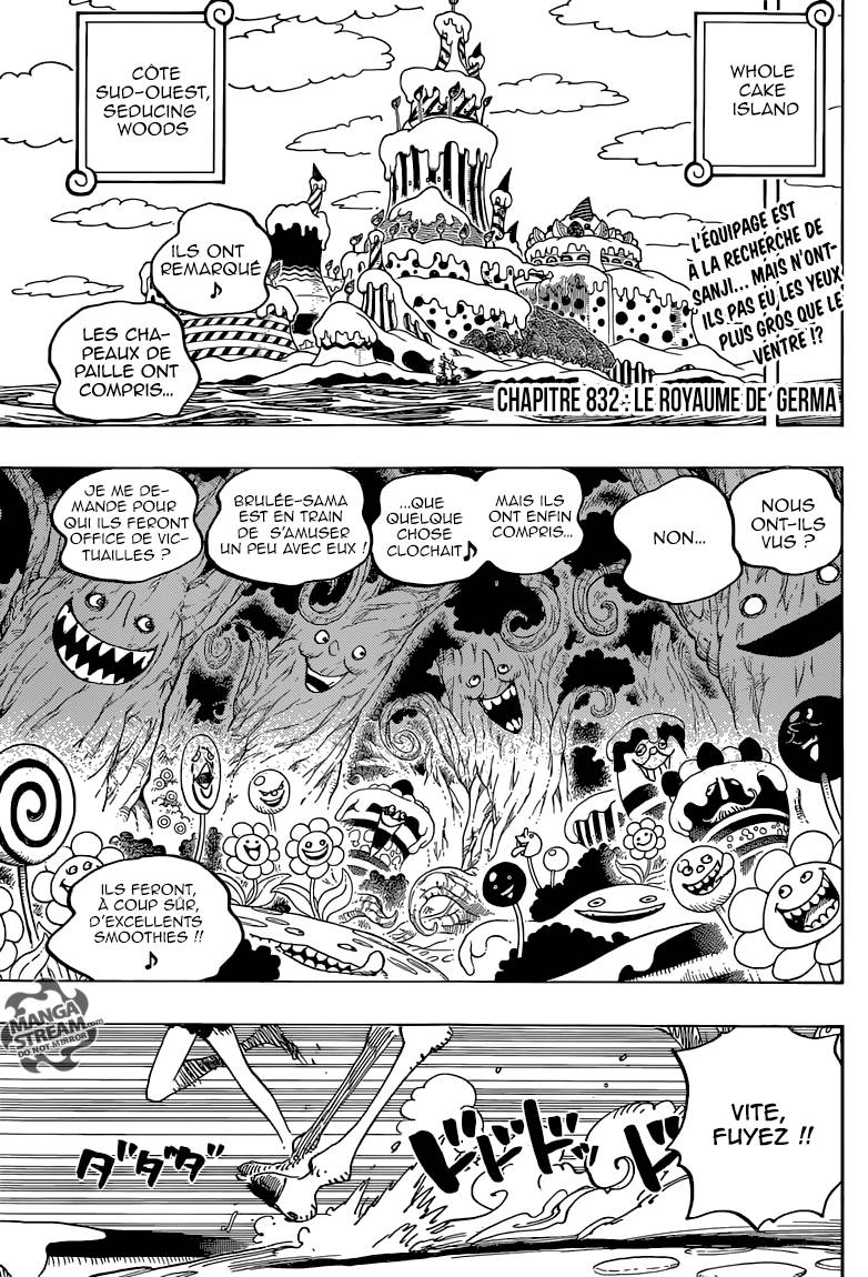 Lecture en ligne One Piece 832 page 4