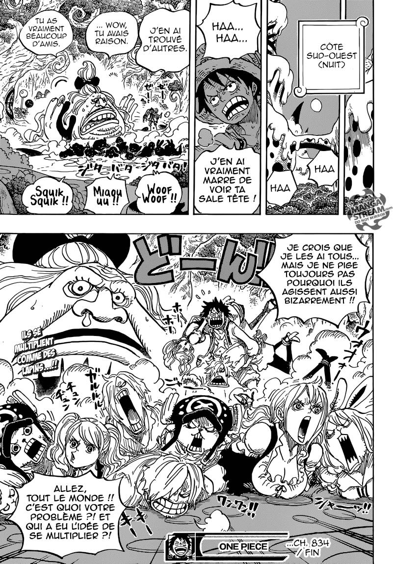 Lecture en ligne One Piece 834 page 18
