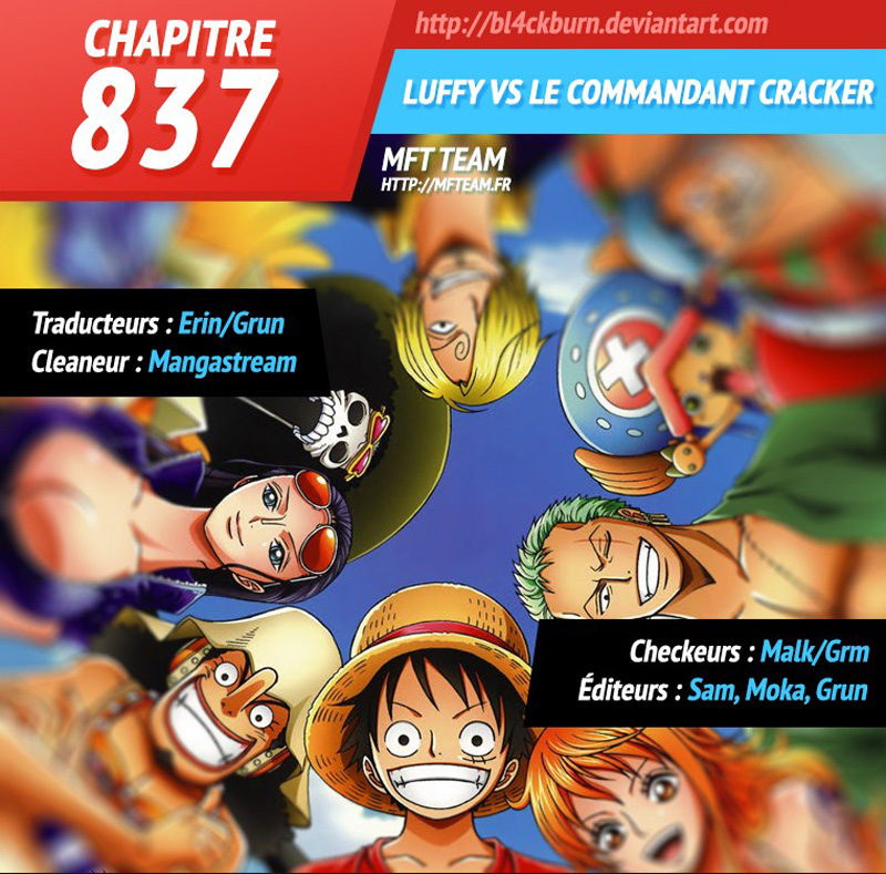 Lecture en ligne One Piece 837 page 1