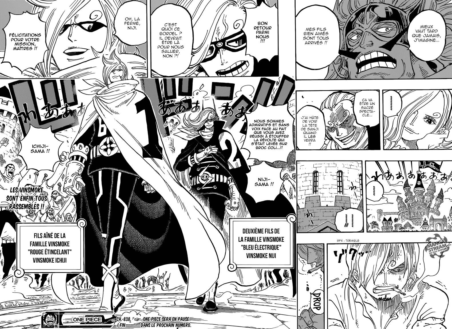 Lecture en ligne One Piece 838 page 16