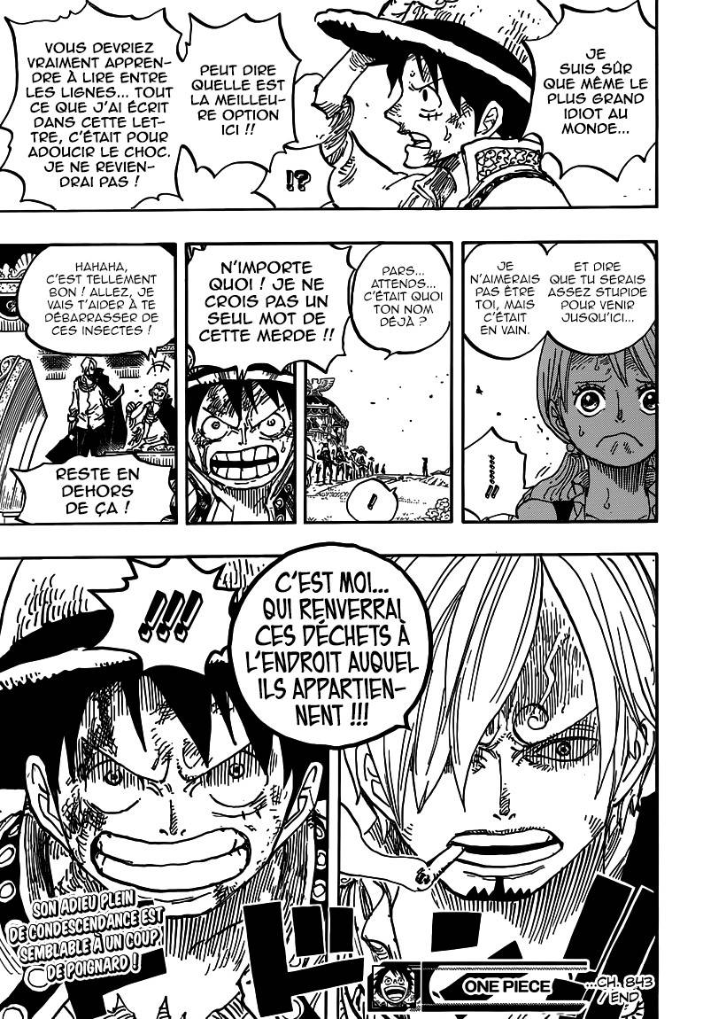 Lecture en ligne One Piece 843 page 20