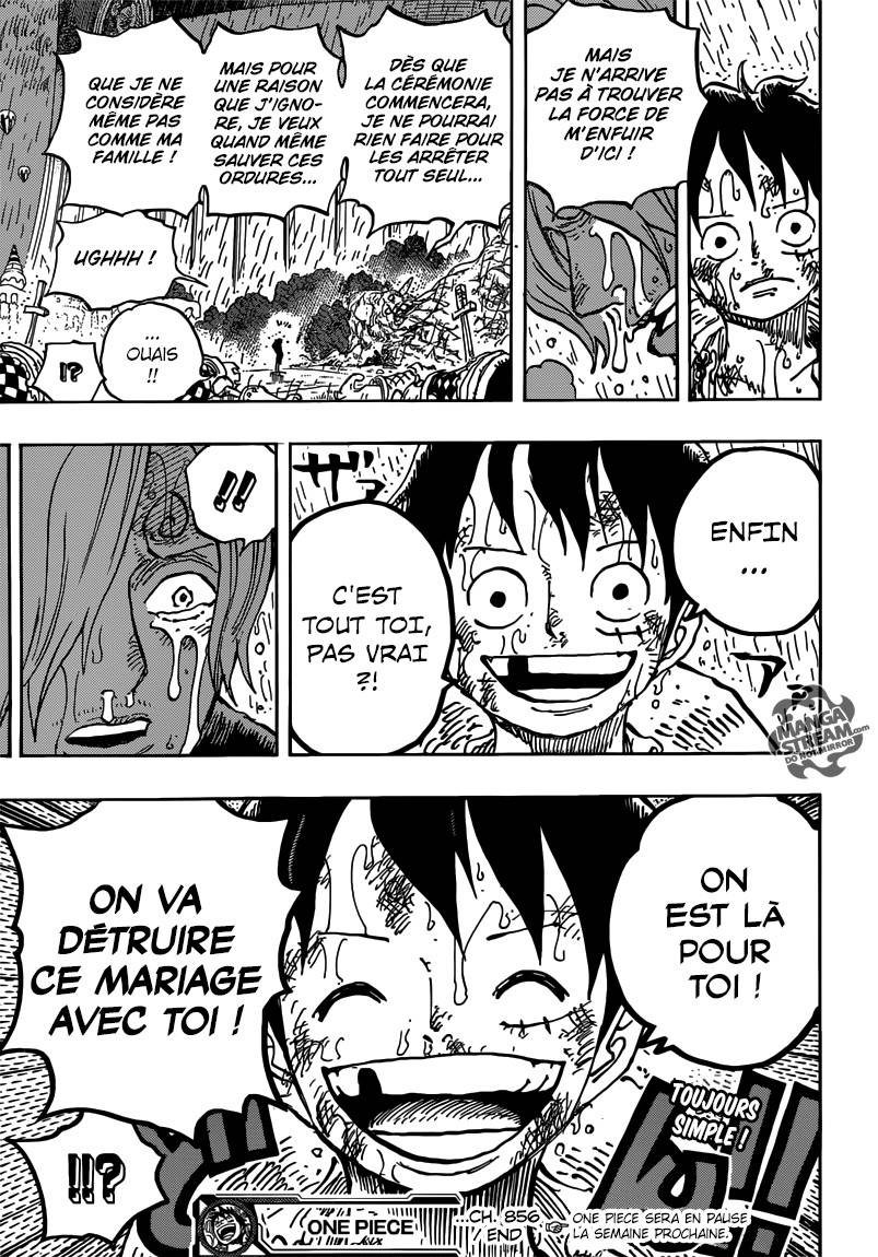 Lecture en ligne One Piece 856 page 19