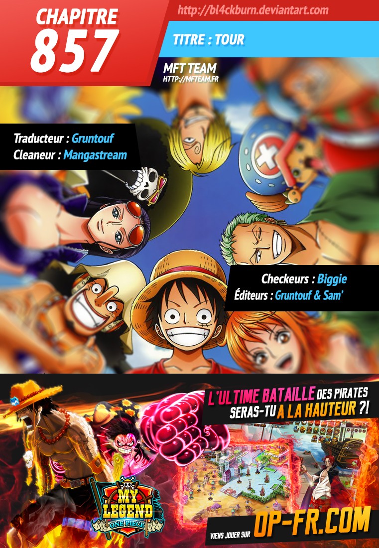 Scan One Piece 857 Page 1 Scan One Piece 857 Page 1
