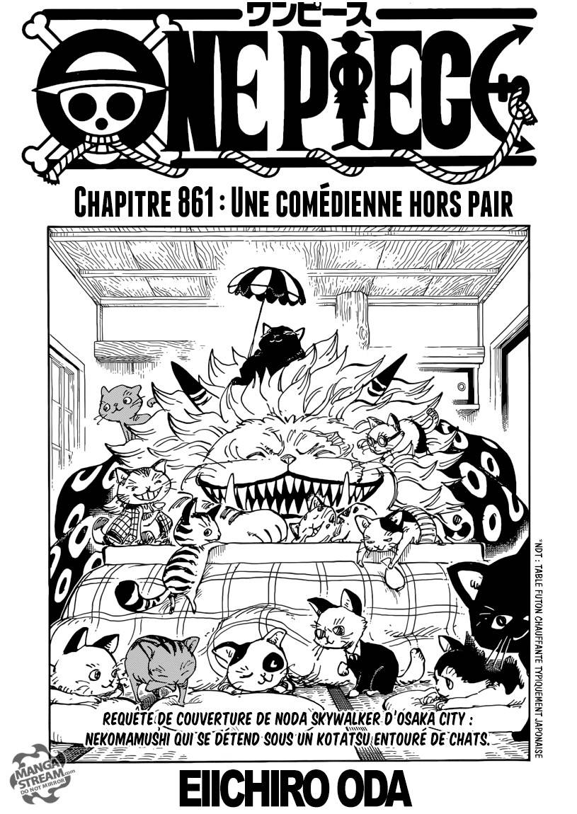 Lecture en ligne One Piece 861 page 2