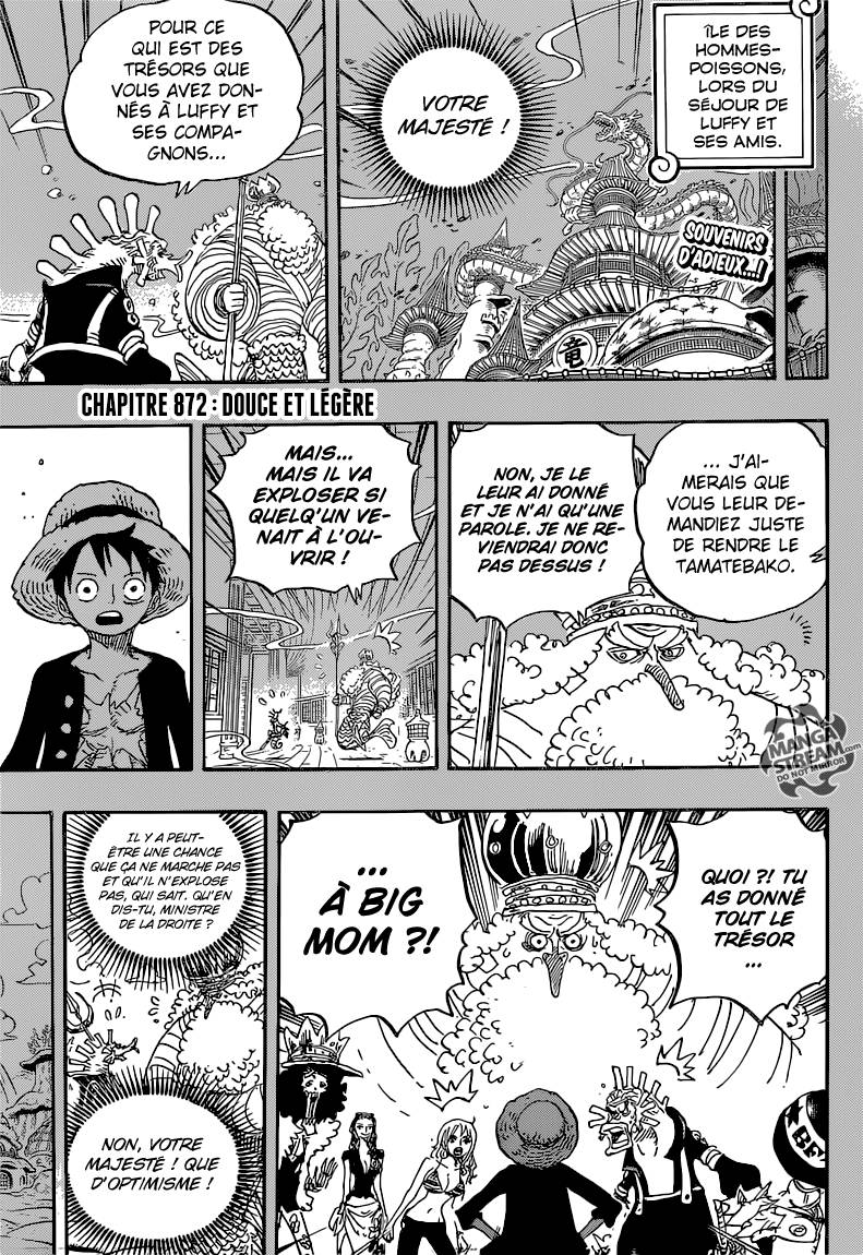 Lecture en ligne One Piece 872 page 4