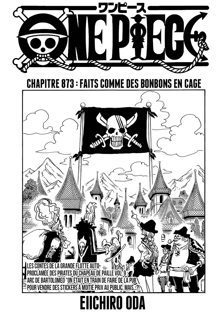 Lecture en ligne One Piece 873 page 2