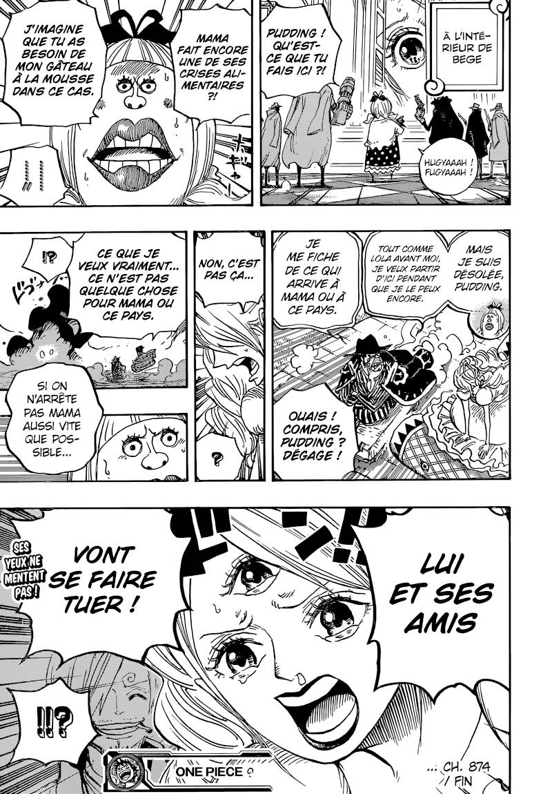 Lecture en ligne One Piece 874 page 19