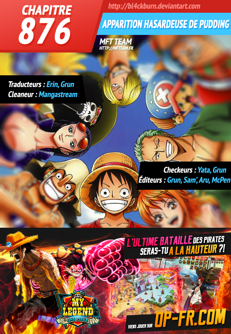 Lecture en ligne One Piece 876 page 1