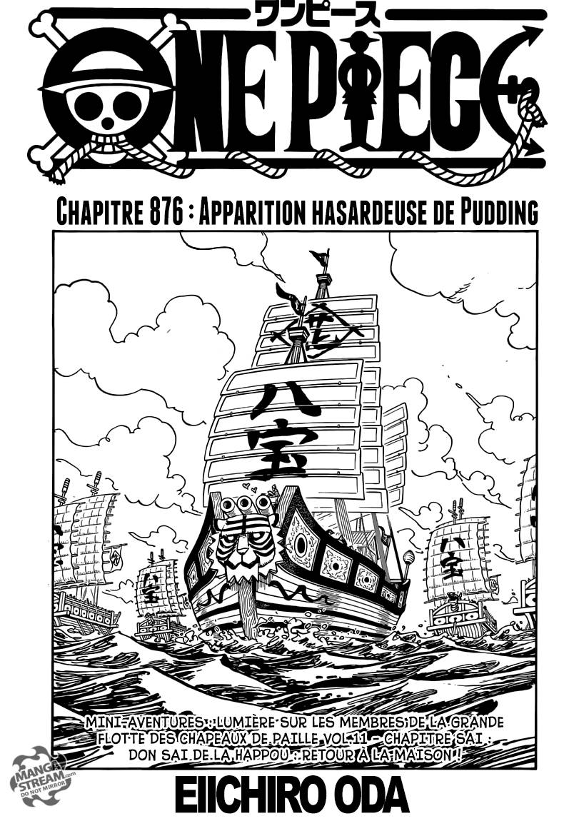 Lecture en ligne One Piece 876 page 2