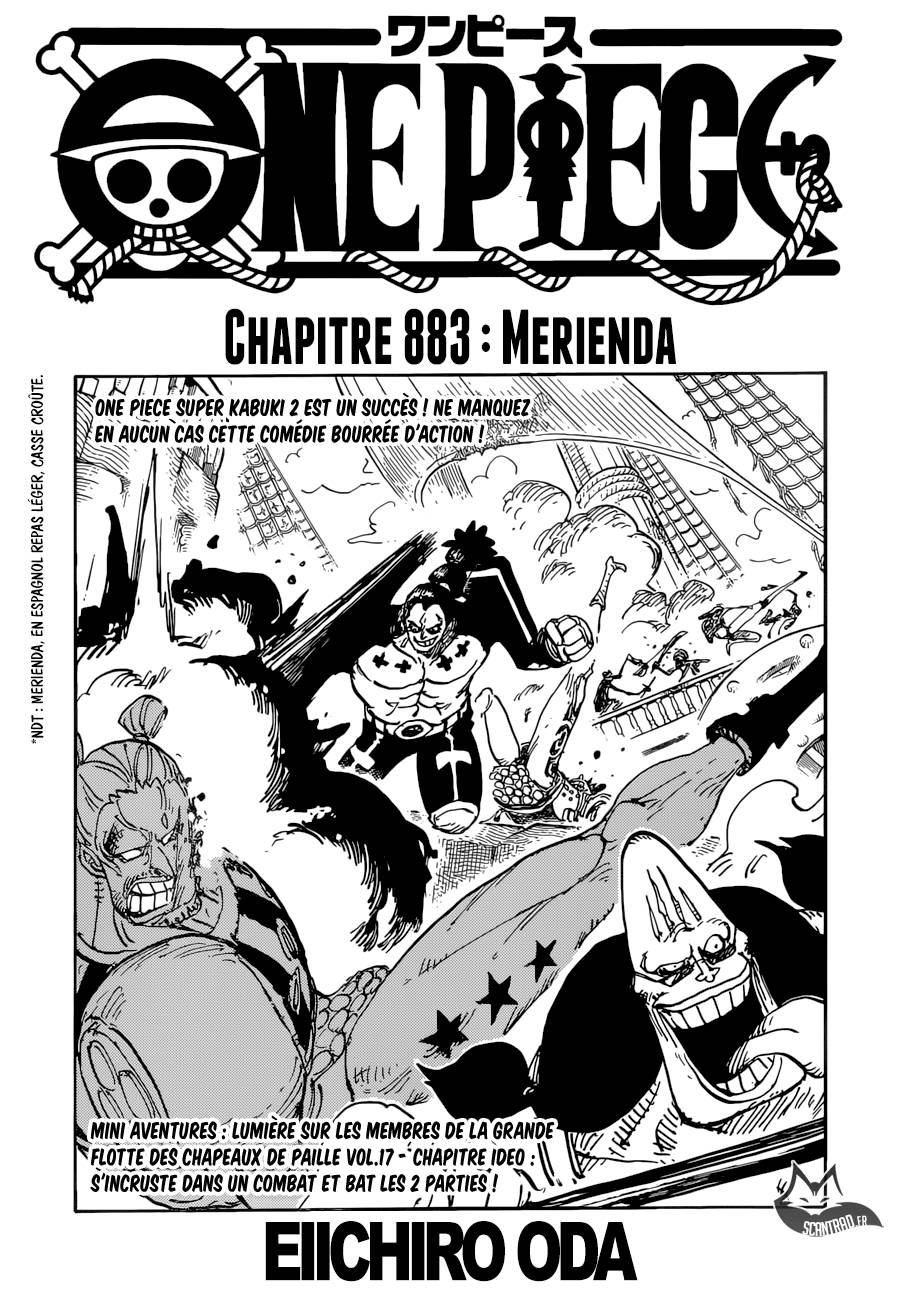 Lecture en ligne One Piece 883 page 2