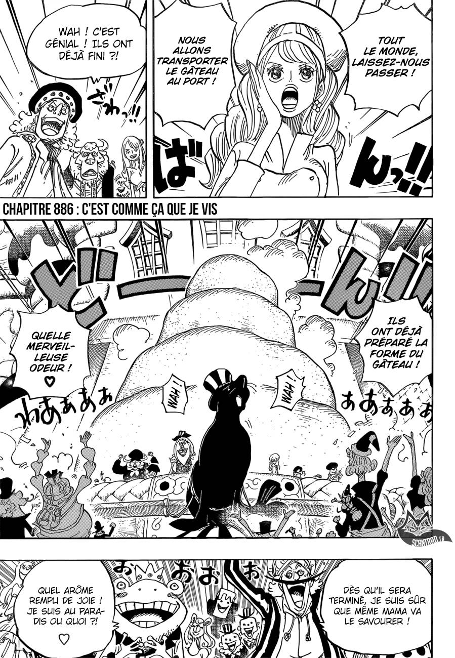 Lecture en ligne One Piece 886 page 4